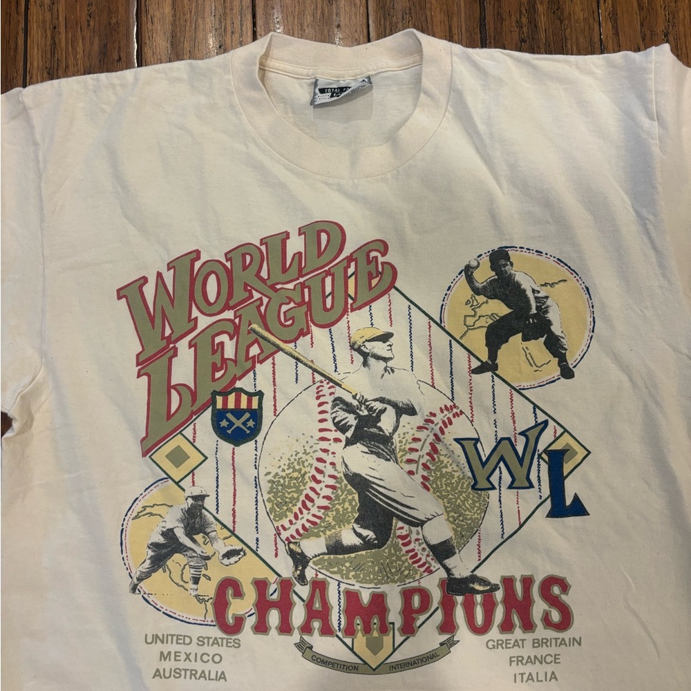 World League Champions Vintage Graphic T-Shirt View 2